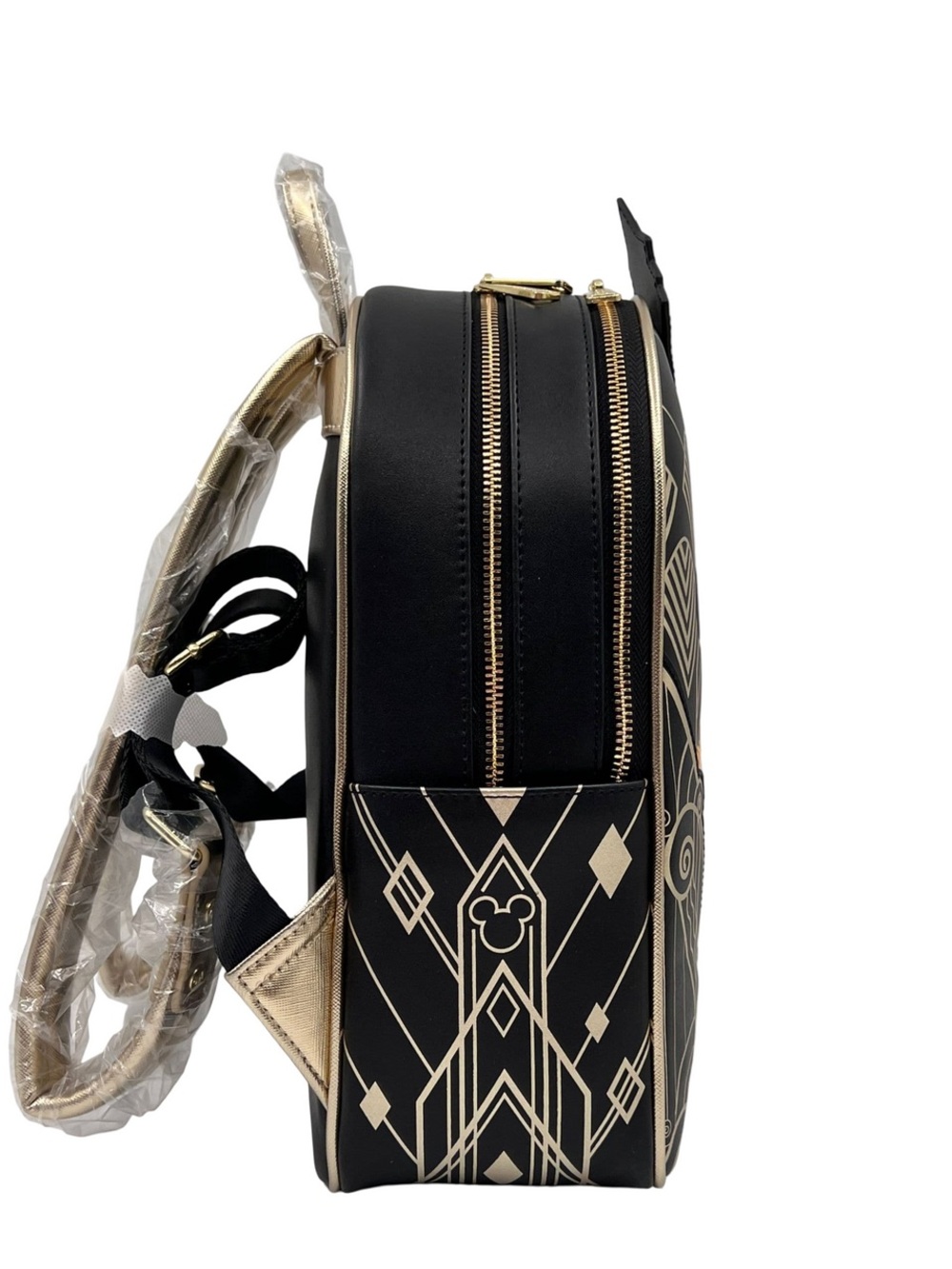 Loungefly Disney The Great Gatsby Mickey & Minnie Mini Backpack | Sold Out - Picture 3 of 4